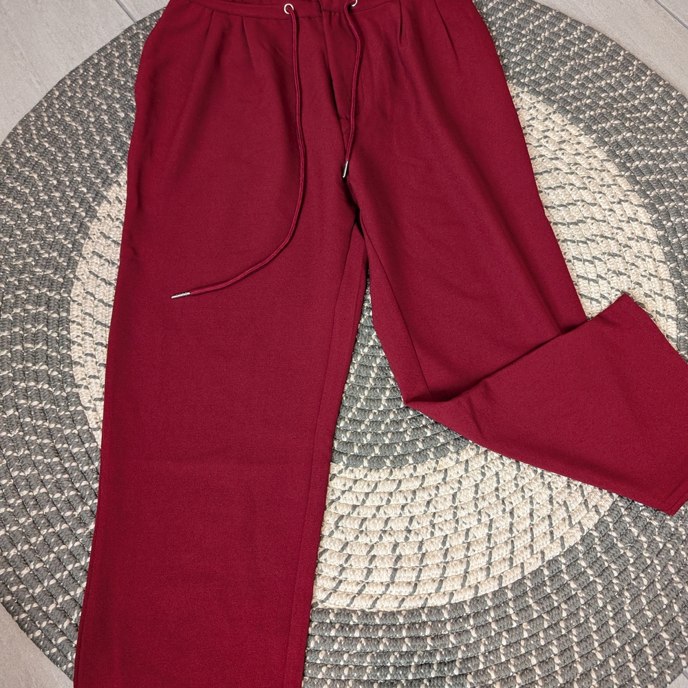 Men's Burgundy Pants